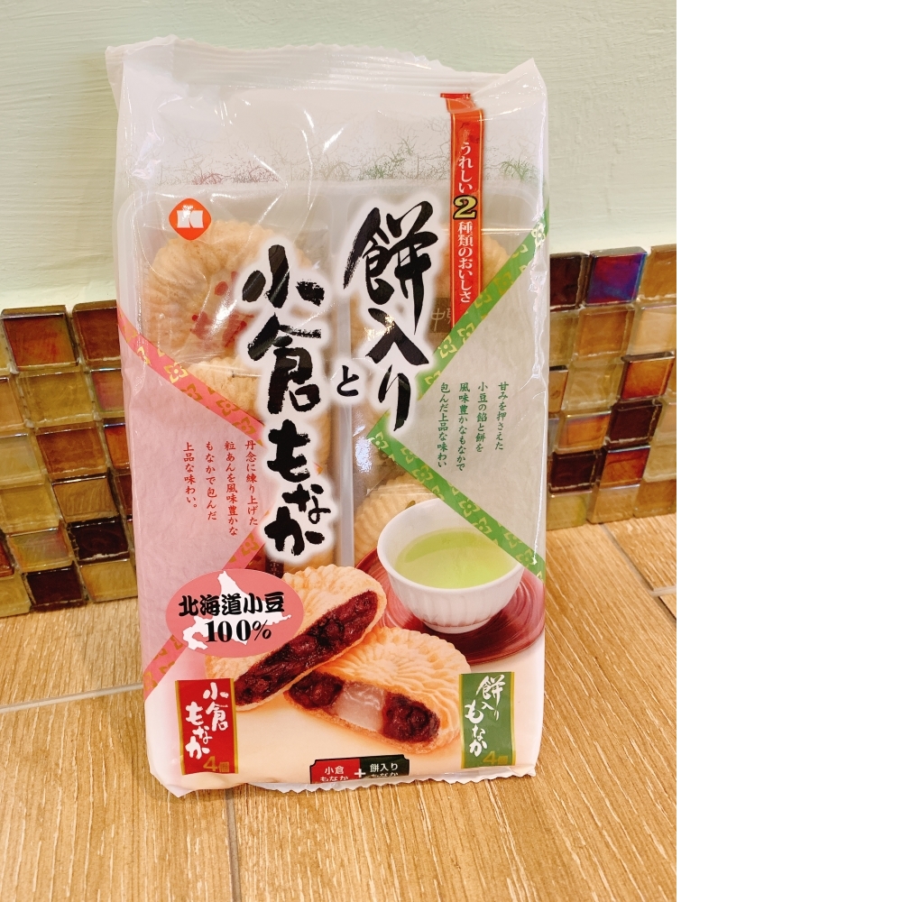 日本壽製菓二色紅豆最中餅8入