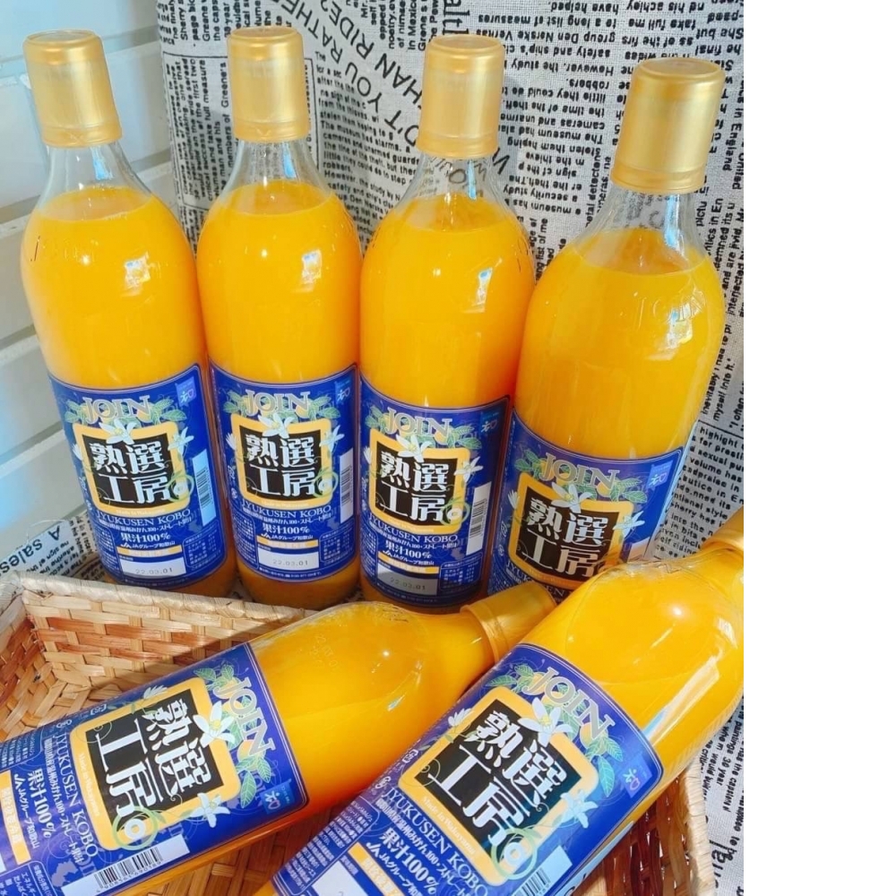 日本 和歌山 熟選工房 100% 蜜柑果汁