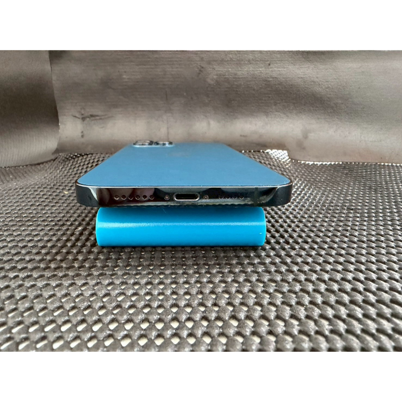  iPhone 12promax 藍色 256G 100%  單機