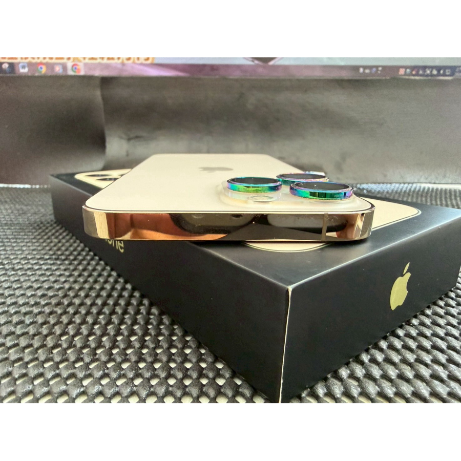 iPhone 13promax 金色 128g 100%