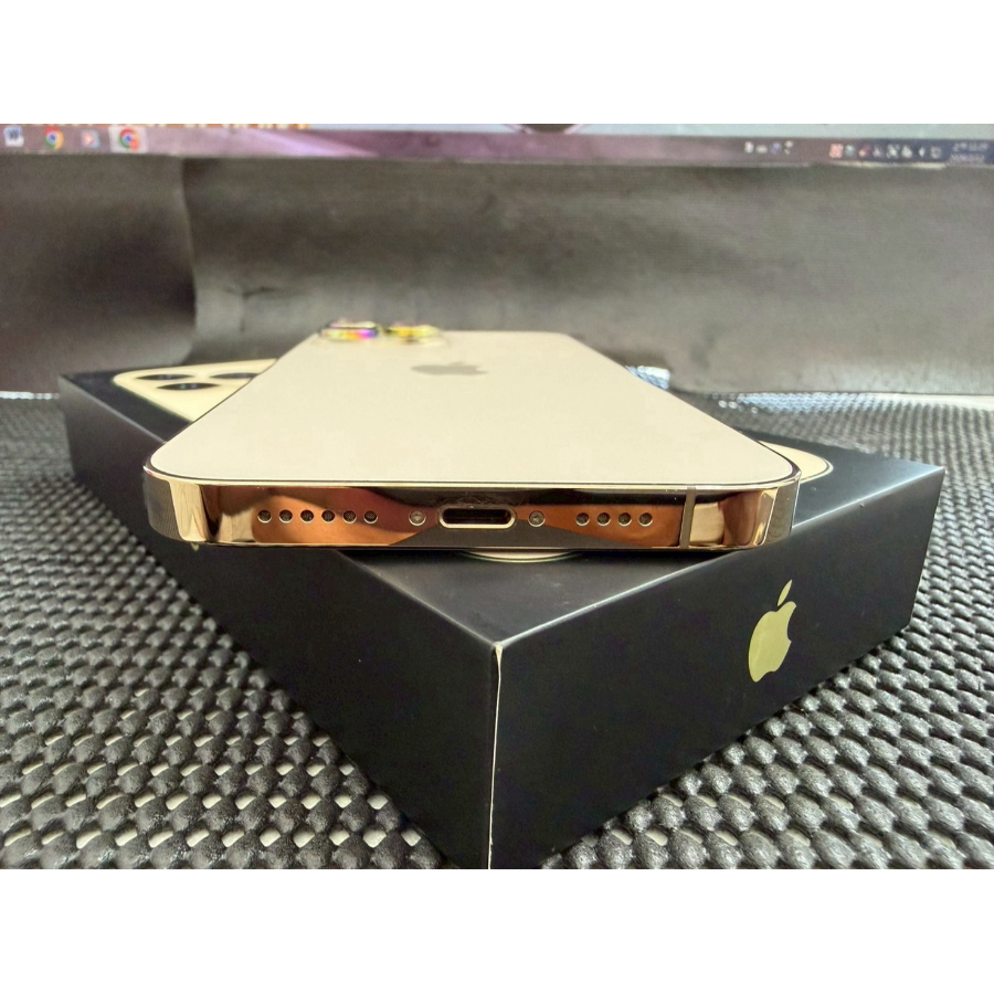 iPhone 13promax 金色 128g 100%