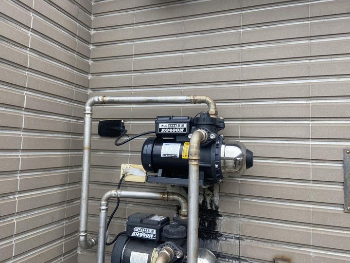 桃園水電行【迅霆水電】蘆竹水電-加壓馬達安裝，網友5星好評推薦！新北水電、台北水電、水塔清洗、水管疏通