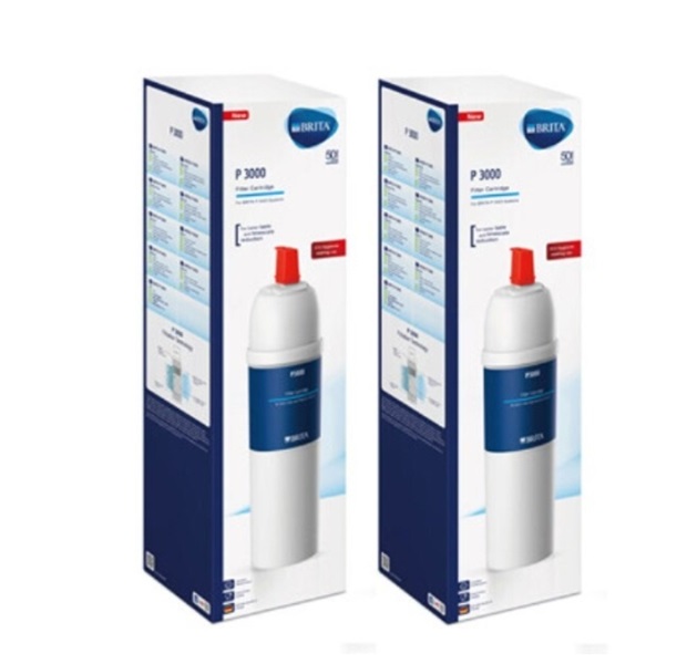 德國 BRITA Plus P3000硬水軟化長效型濾水系統濾心【適用P1000淨水器】【2支】