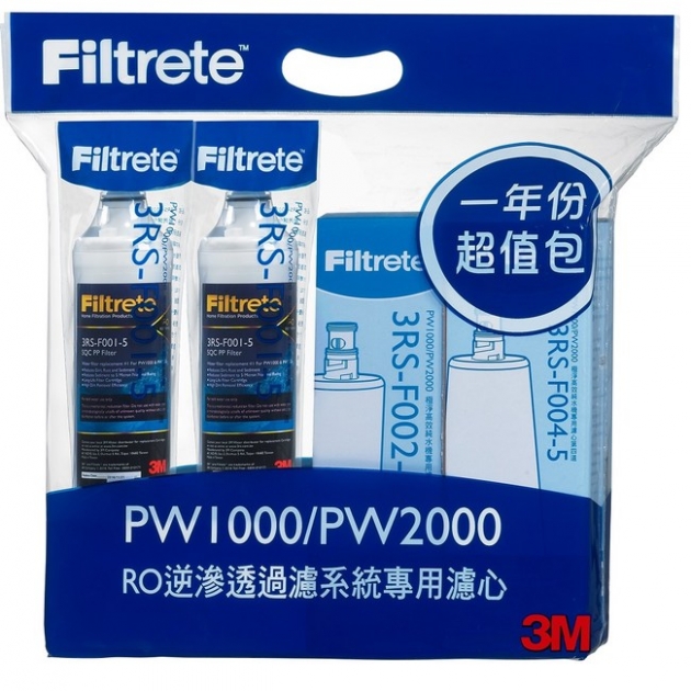 【源泉淨水】3M PW2000 / 3M PW1000逆滲透RO淨水器一年份濾心特惠組合《加LINE