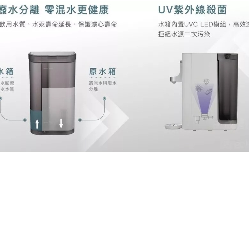 SAKURA櫻花檯面RO淨熱飲 P5530W 插電即用免安裝原廠一年保固【租屋族最佳首選】