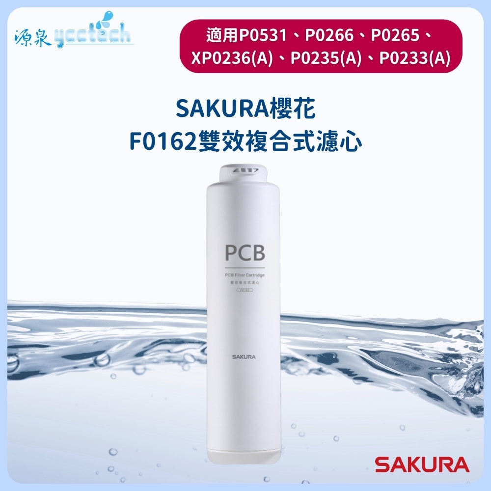 SAKURA櫻花P0235A P0265 P0531適用F0162濾心