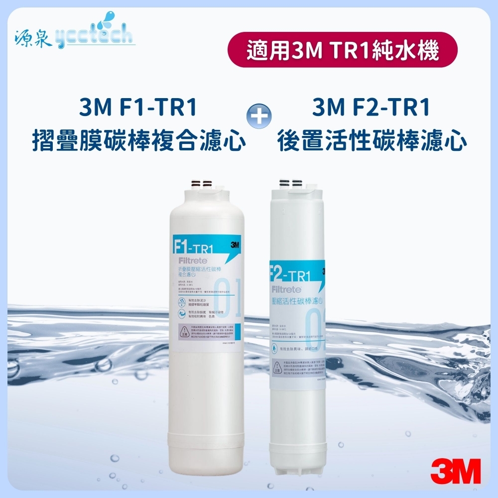 3M TR1-F1+F2濾心組