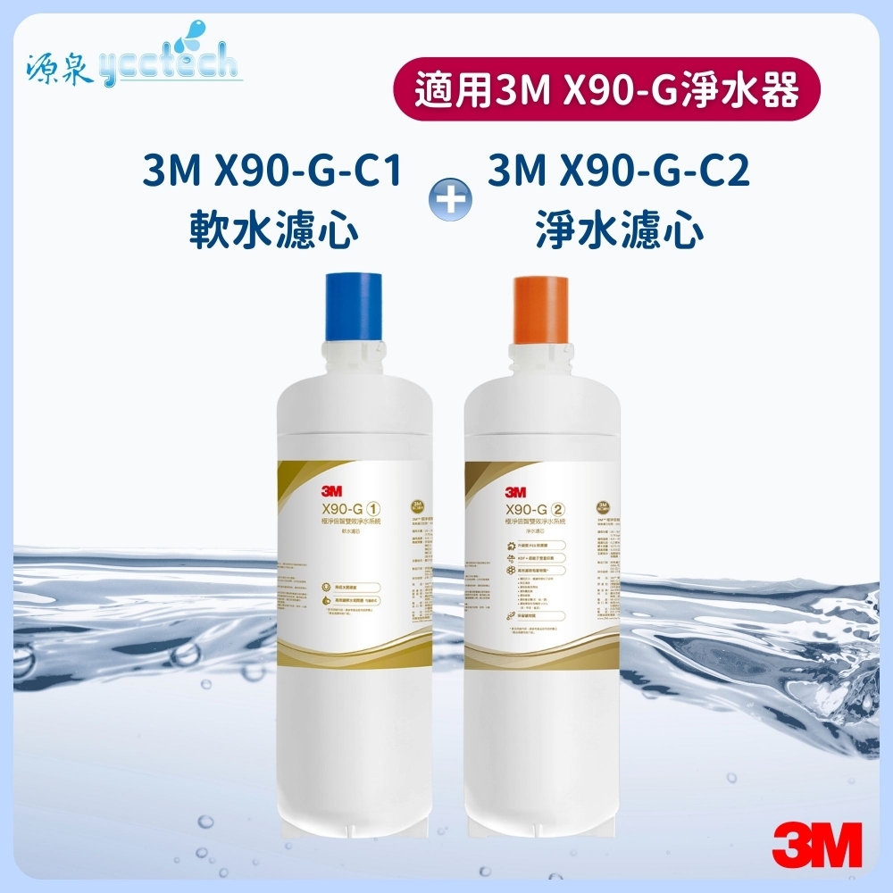 3M X90-G雙道濾心組