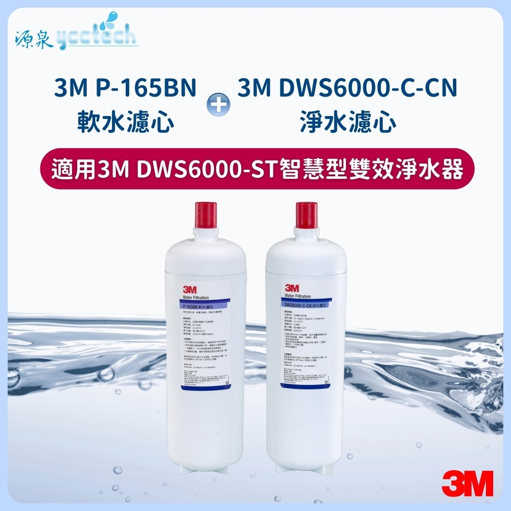 3M DWS6000-ST雙道濾心組