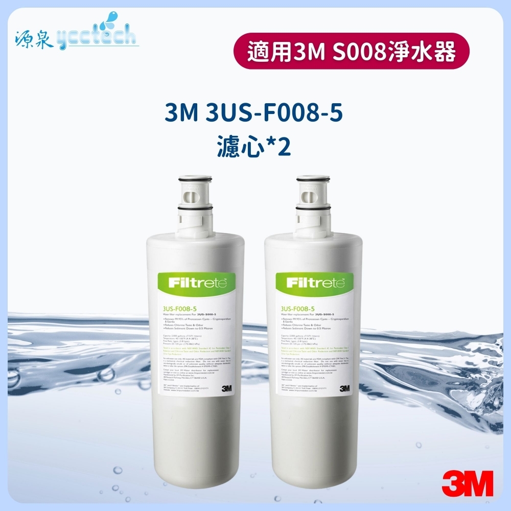 3M S008濾心雙入特惠組