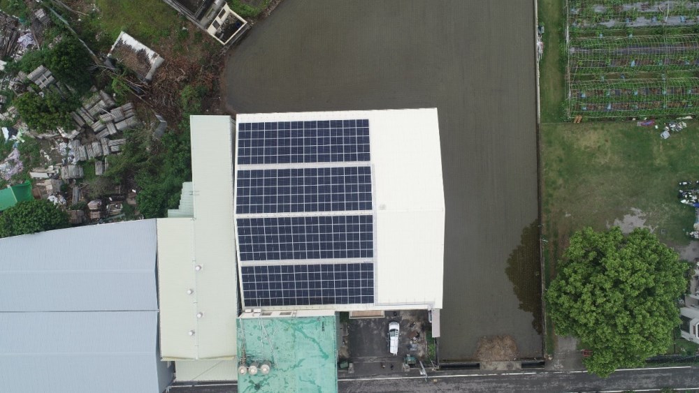 烏日區、關廟區-工廠太陽能實績