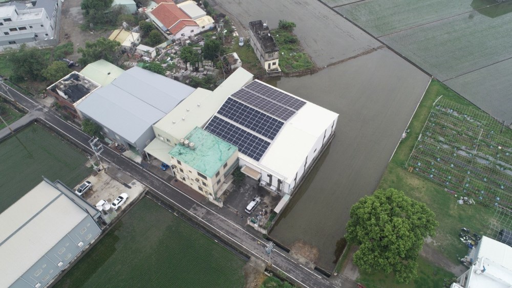 烏日區、關廟區-工廠太陽能實績