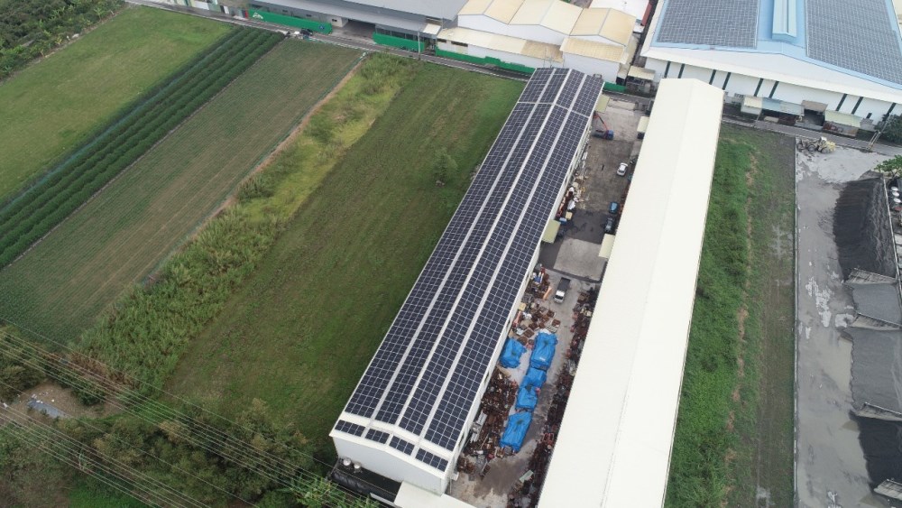 永康區、彰化縣-工廠太陽能實績