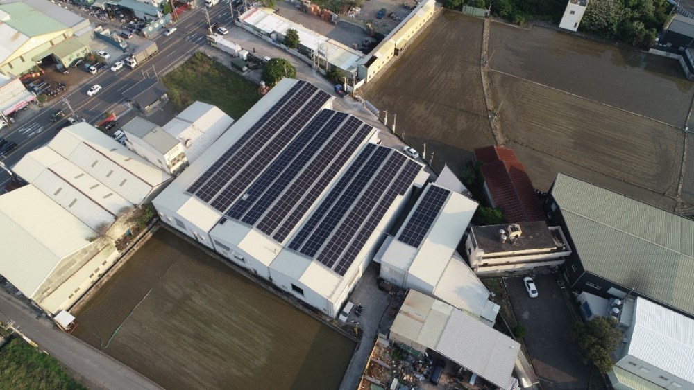 永康區、彰化縣-工廠太陽能實績