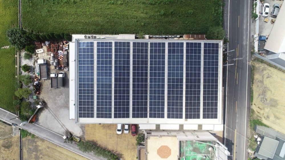 台南市、台中市、草屯鎮-工廠太陽能實績