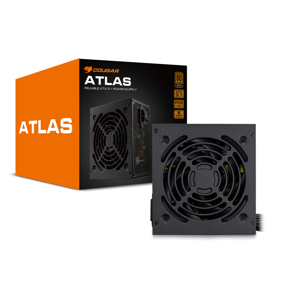 【COUGAR 美洲獅】ATLAS 750W ATX3.1電源 PCIe 5.1 80PLUS銅牌