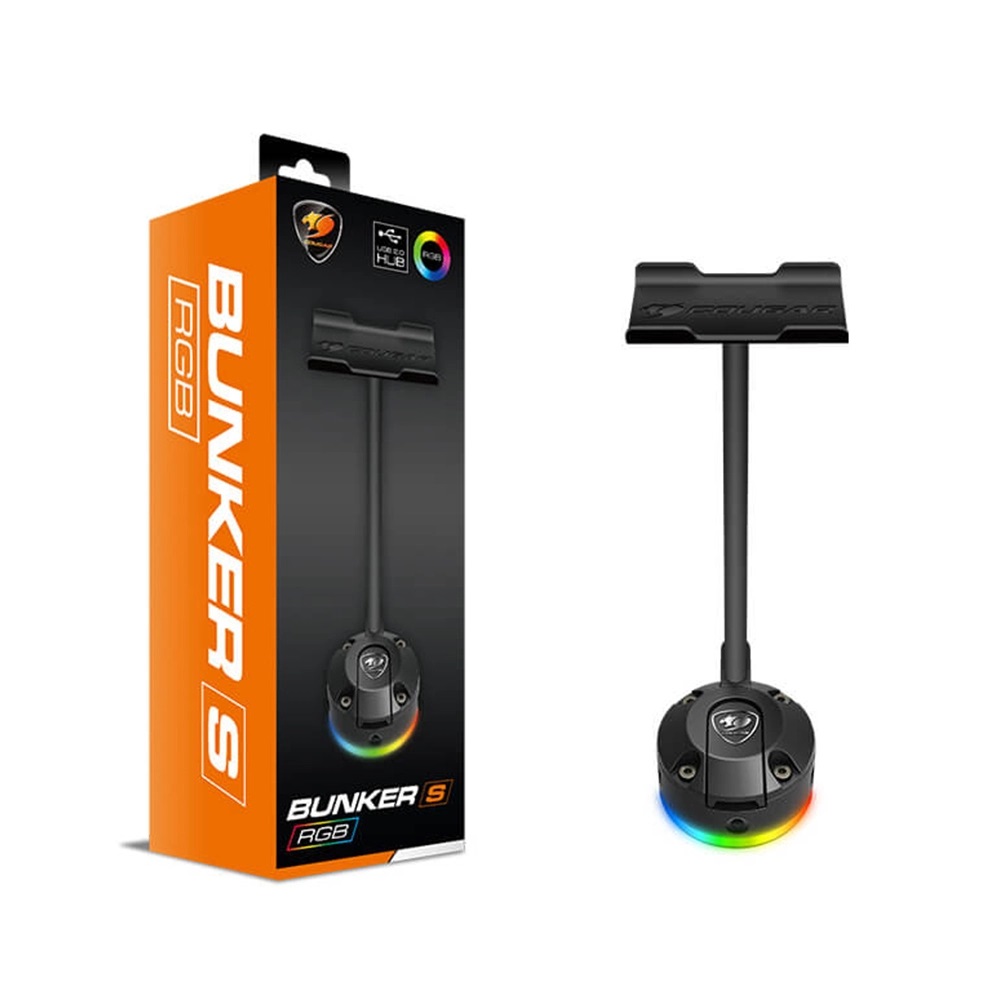 COUGAR 美洲獅 BUNKER S RGB 耳機架