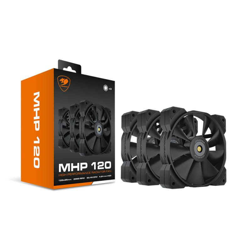 COUGAR 美洲獅 MHP120 散熱風扇-三入組