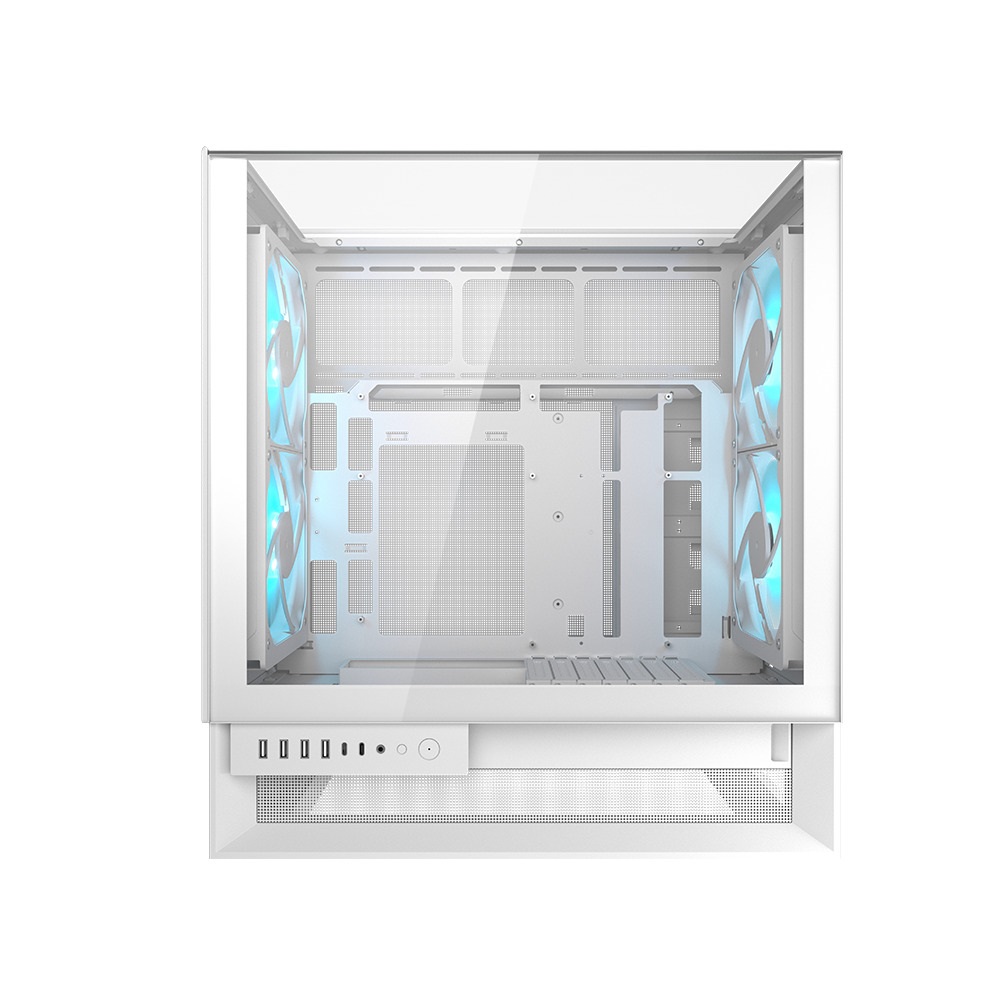 COUGAR 美洲獅 OmnyX 中塔機殼 白色