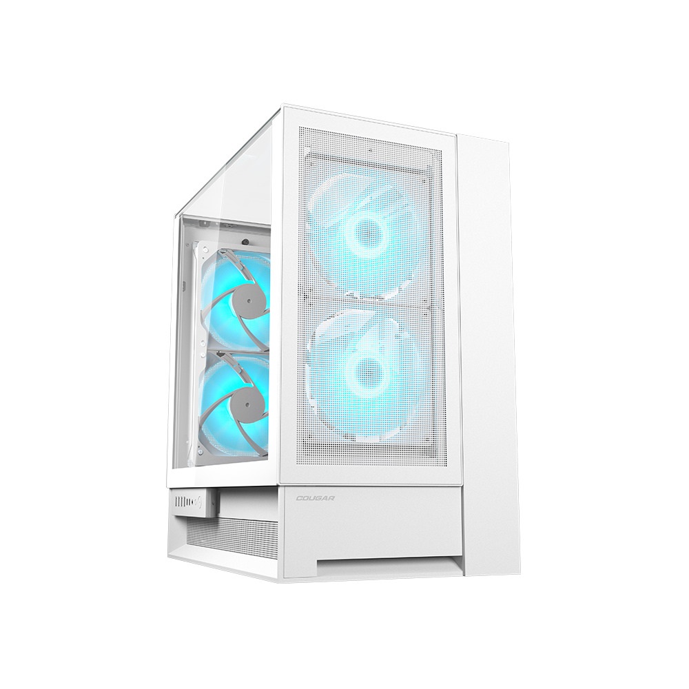 COUGAR 美洲獅 OmnyX 中塔機殼 白色