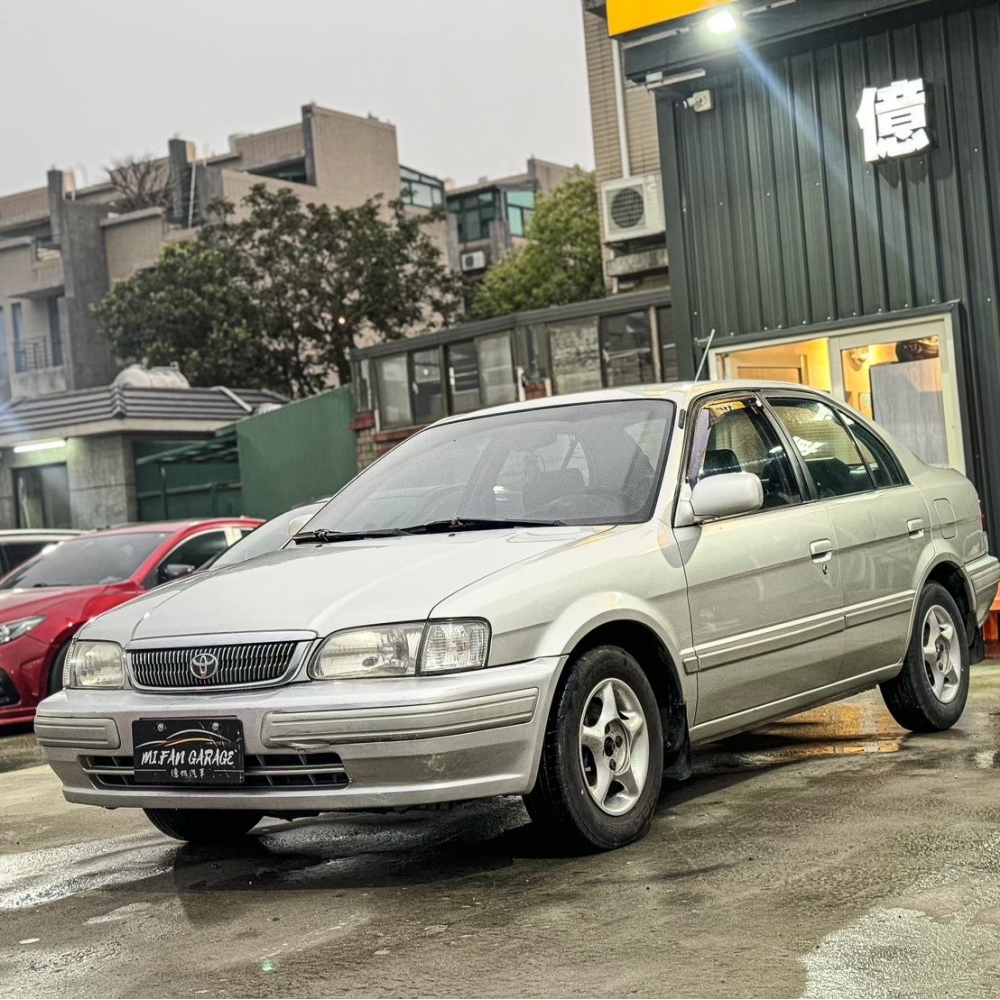 2001 Toyota Tercel 1.5L 一手叔叔用車 黑內裝 輪胎新的