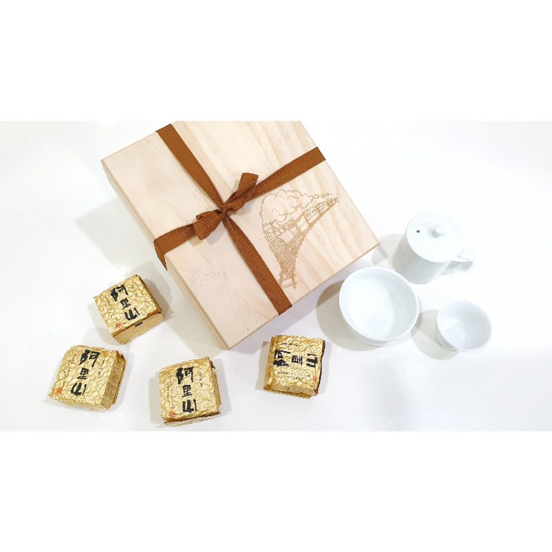 訂製木盒-瓷器茶葉禮盒