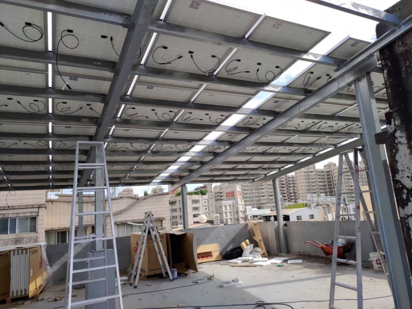 住宅型太陽能架設-台中-胡宅