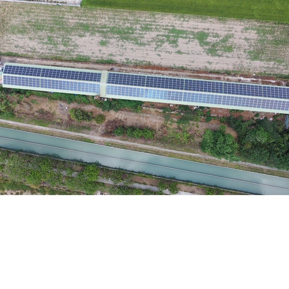 台南市 善化雞舍 206.72kWp <BR/> 台南平鋪型太陽能板安裝
