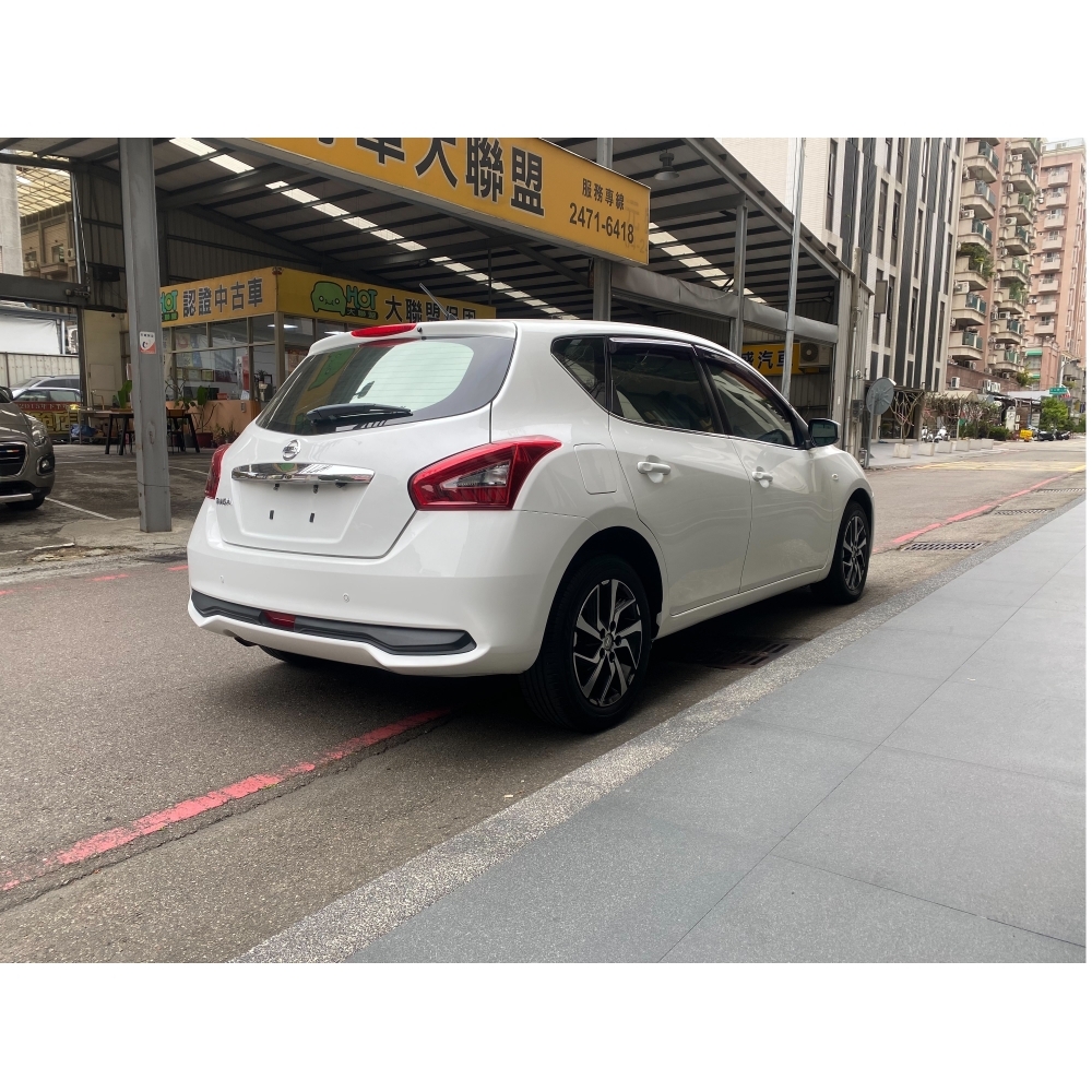 2019年 Nissan TIIDA 1.6L CVT無段變速/白色/里程9.7萬km