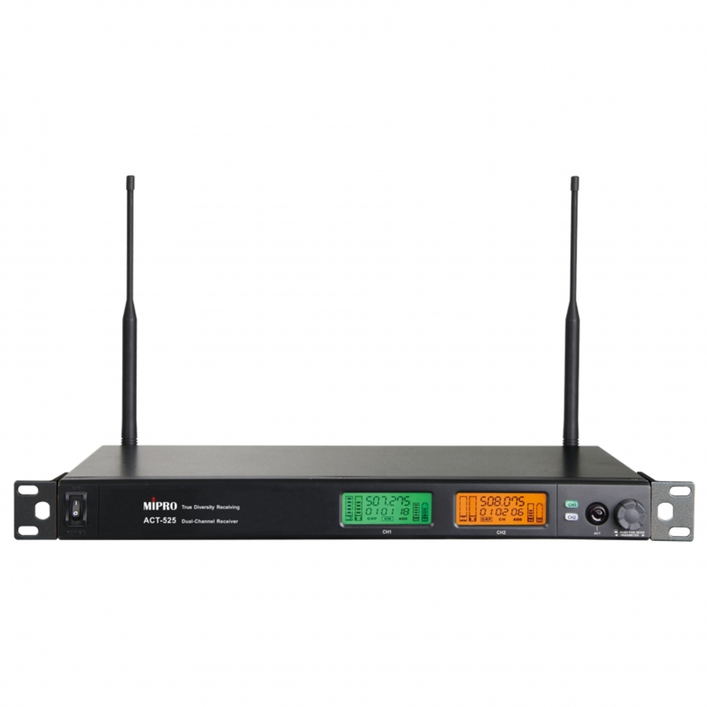 ACT-525 UHF類比雙頻道接收機