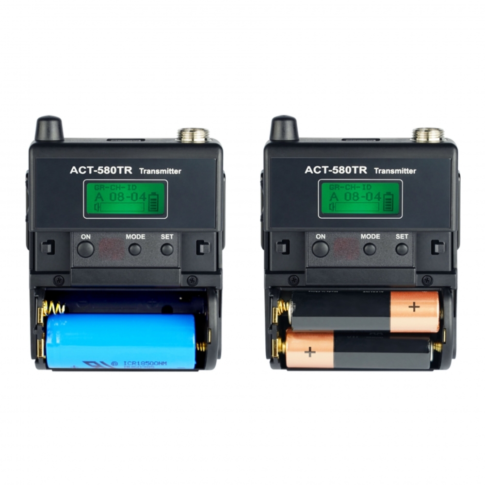 ACT-580TR 5 GHz數位可錄音佩戴式發射器