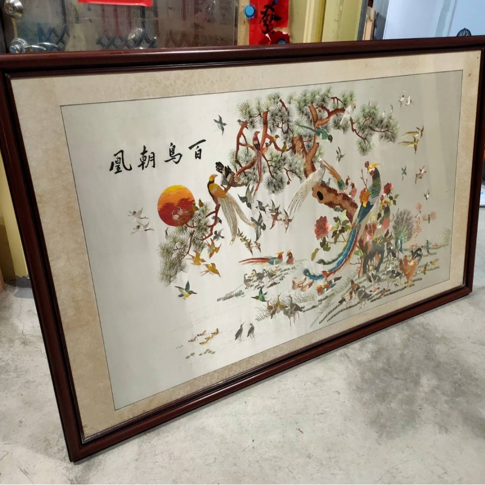 刺繡百鳥朝鳳