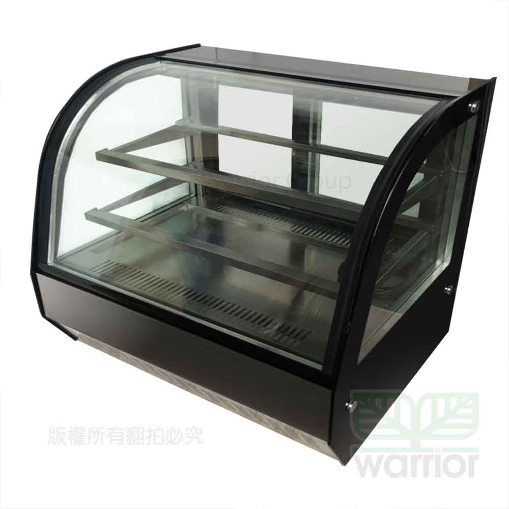 Warrior 3尺 弧形玻璃蛋糕櫃 (HM900C-P-HG)