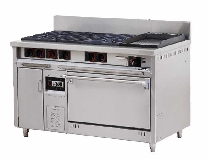 瓦斯西餐爐-烤箱CF
