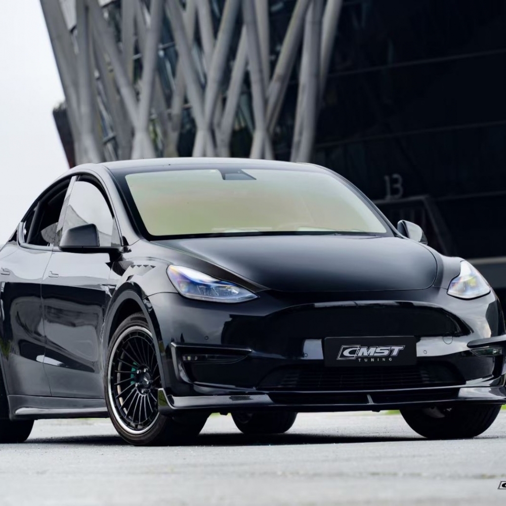 Model Y CMST款側裙-乾碳